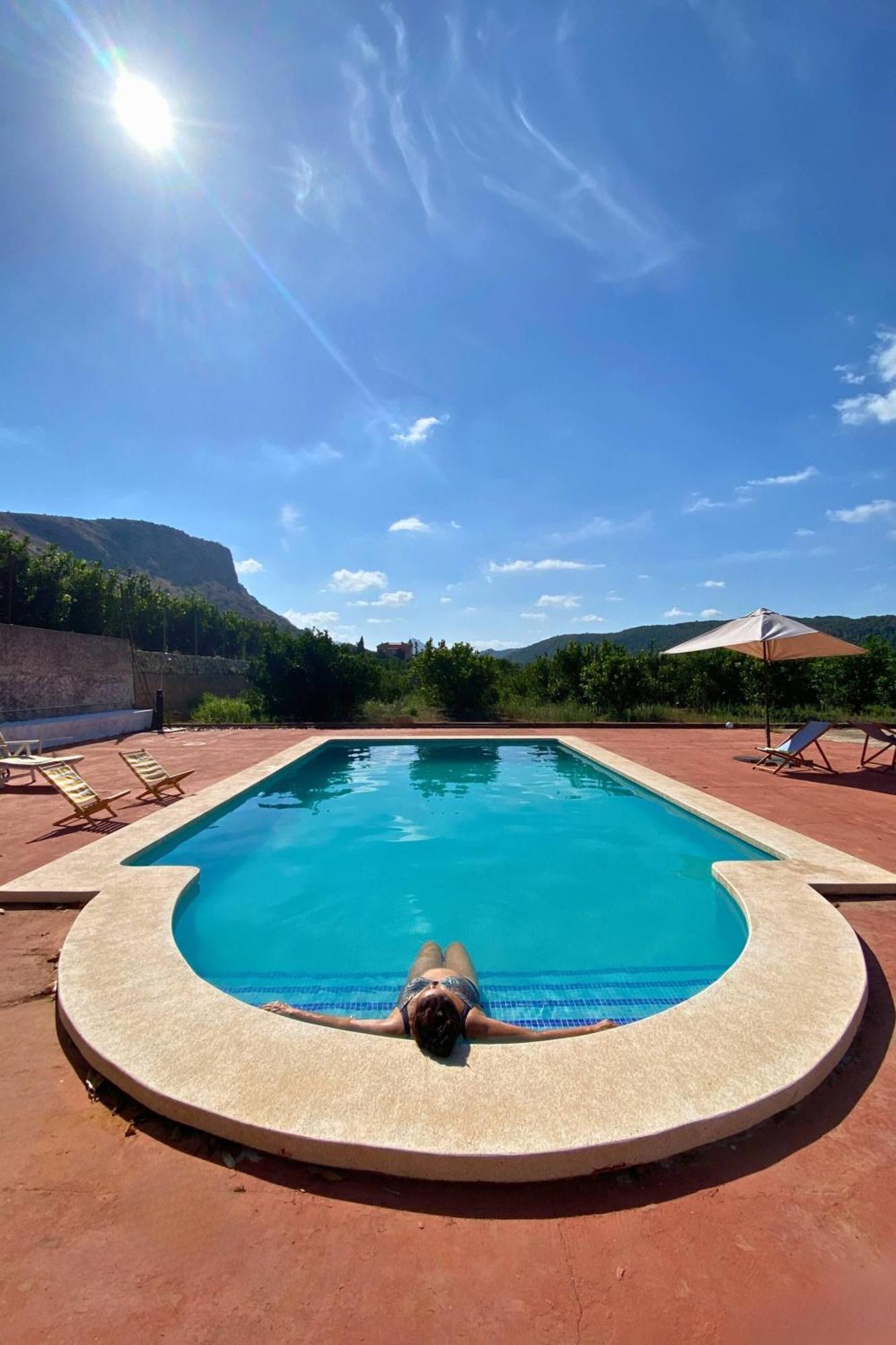 Casa Magnolia, A Rural Paradise House With Pool アルジーラ エクステリア 写真