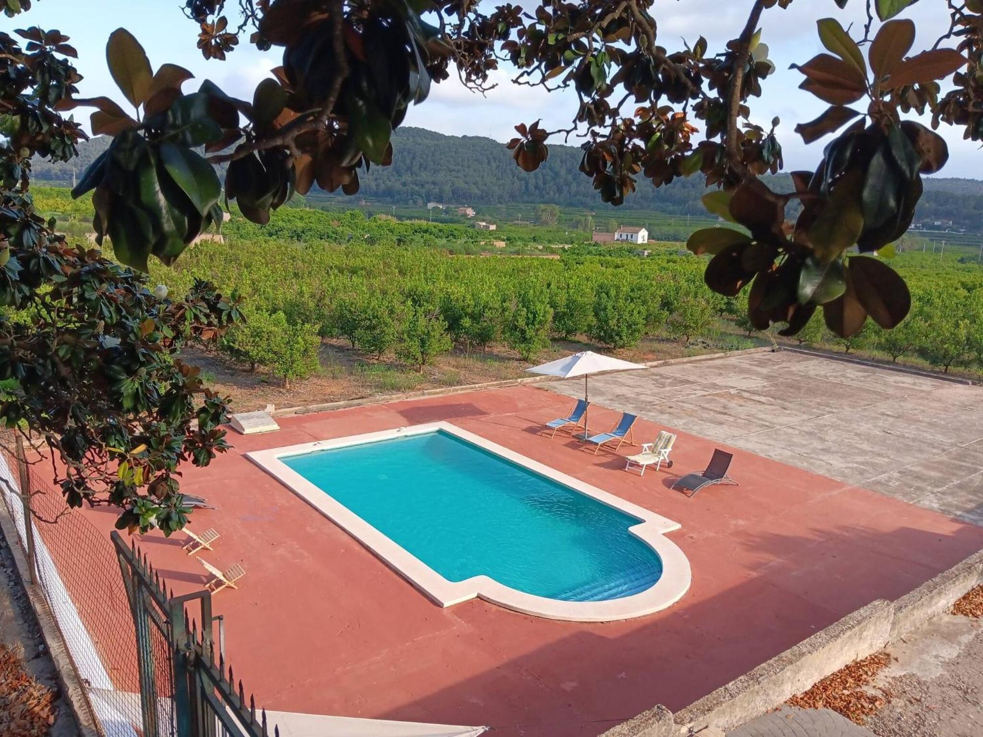 Casa Magnolia, A Rural Paradise House With Pool アルジーラ エクステリア 写真